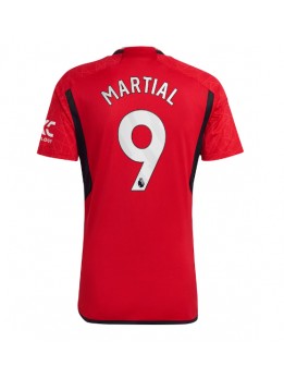 Moški Nogometna dresi replika Manchester United Anthony Martial #9 Domači 2023-24 Kratek rokav